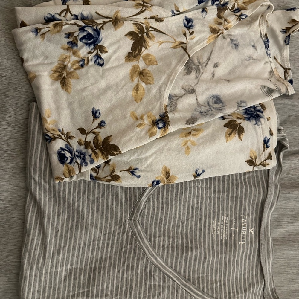 American Eagle size M tank top and Favorite T